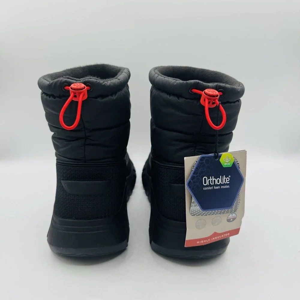 Hunter Intrepid Insulated Boots Men's Size 9‎ Black Nylon Rubber